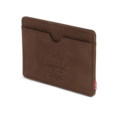 Portemonnee Herschel Supply Co. Charlie Leather Brown