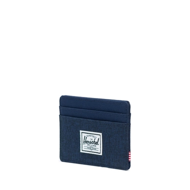 Portemonnee Herschel Supply Co. Charlie Medieval Blue Crosshatch/Medieval Blue