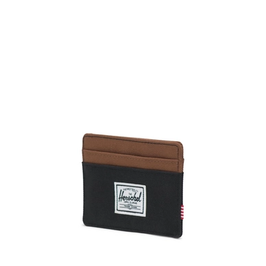 Portemonnee Herschel Supply Co. Charlie Black/Saddle Brown