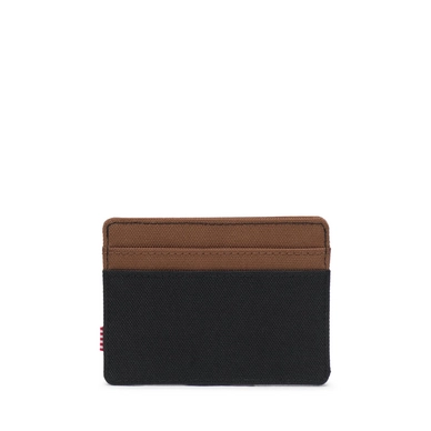 Portemonnee Herschel Supply Co. Charlie Black/Saddle Brown