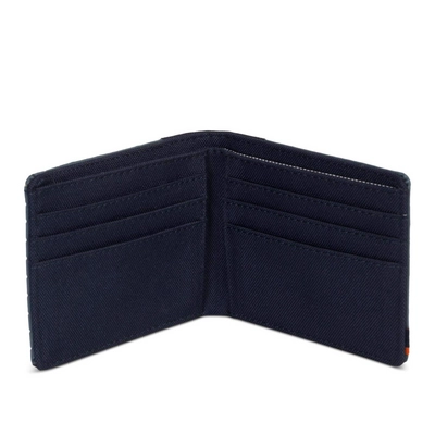 Portemonnee Herschel Supply Co. Aspect Edward Peacoat Navy Vermillion Orange