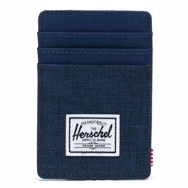 Portemonnee Herschel Supply Co. Raven Medieval Blue Crosshatch/Medieval Blue