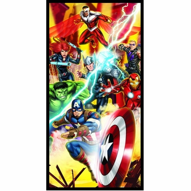 Strandlaken Marvel Avengers Shield