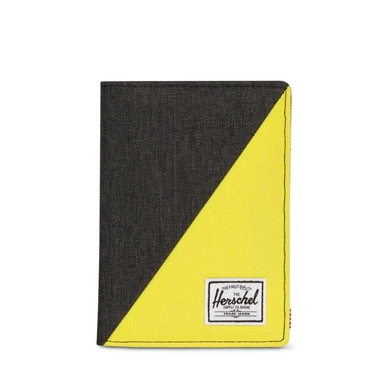Paspoort Etui Herschel Supply Co. Raynor Black Crosshatch Evening Primrose