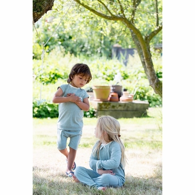 Pyjama Koeka Moonlight Ink Blue Korte Mouw