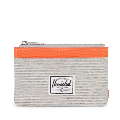Portemonnee Herschel Supply Co. Oscar Light Grey Vermillion Orange