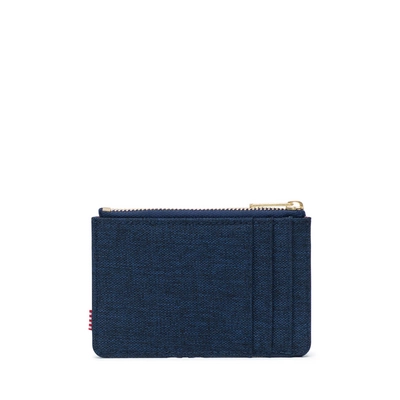 Portemonnee Herschel Supply Co. Oscar Medieval Blue Crosshatch/Medieval Blue