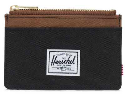 Portemonnee Herschel Supply Co. Oscar Black/Saddle Brown