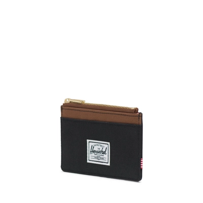 Portemonnee Herschel Supply Co. Oscar Black/Saddle Brown