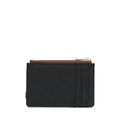 Portemonnee Herschel Supply Co. Oscar Black/Saddle Brown