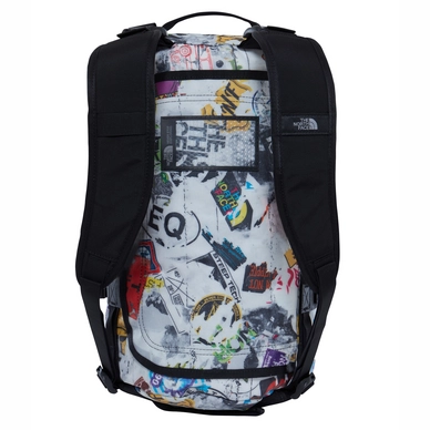 Reistas The North Face Base Camp Duffel TNF Red Sticker Bomb Decay Print TNF Black XS