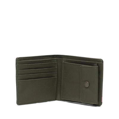 Portemonnee Herschel Supply Co. Roy Coin XL Olive Night Crosshatch/Olive Night