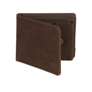 Portemonnee Herschel Supply Co. Hank Coin Leather Brown