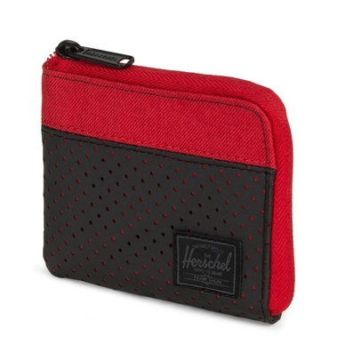 Portemonnee Herschel Supply Co. Aspect Johnny Barbados Cherry Black White