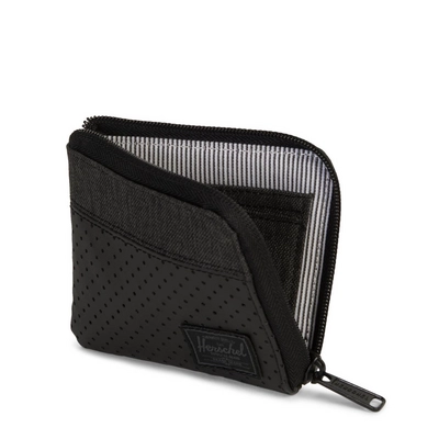 Portemonnee Herschel Supply Co. Aspect Johnny Black Black White