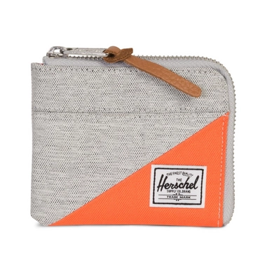 Portemonnee Herschel Supply Co. Johnny Light Grey Vermillion Orange