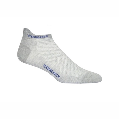 Hardloopsokken Icebreaker Men Run+ Ultralight Micro Blizzard Heather