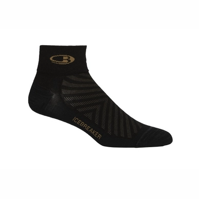 Laufsocken Icebreaker Run + Ultralight Mini Black Herren