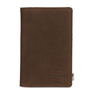 Portemonnee Herschel Supply Co. Tile Search Leather Brown Pebbled