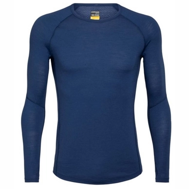 Longsleeve Icebreaker 150 Zone LS Crewe Estate Blue Herren