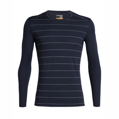 Longsleeve Icebreaker Men 200 Oasis LS Crewe Midnight Navy