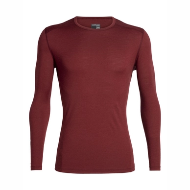 Longsleeve Icebreaker Men 200 Oasis LS Crewe Cabernet