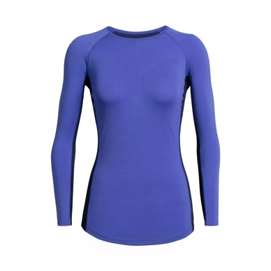T-shirt à Manches Longues Icebreaker Women 200 Zone LS Crewe Mystic Midnight Navy