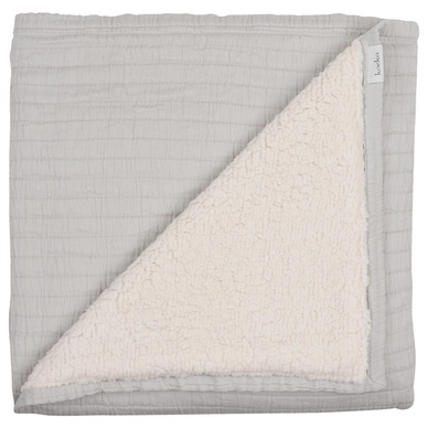 Plaid Koeka Vermont Silver Grey Off White