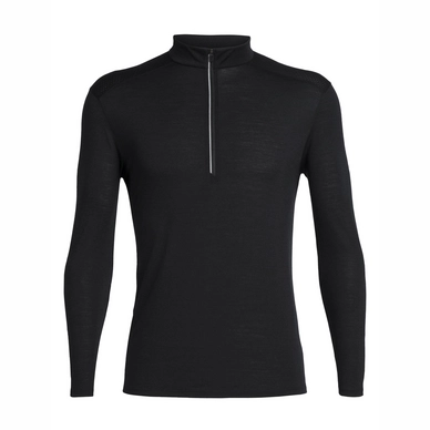 Skipully Icebreaker Men Amplify LS Half Zip Black