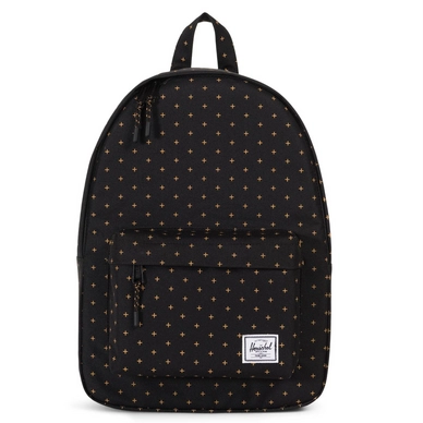 Rugzak Herschel Supply Co. Classic Mid-Volume Black Gridlock Gold