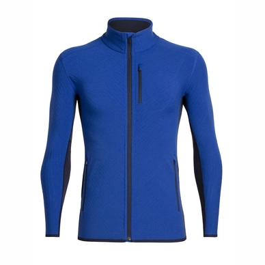 Fleecejacke Icebreaker Descender LS Zip Surf Midnight Navy Herren