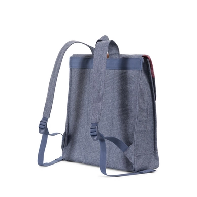 Rugzak Herschel Supply Co. City Mid-Volume Dark Chambray Tan