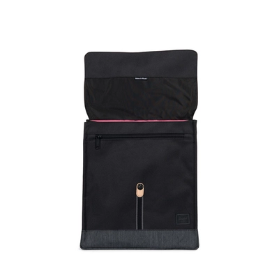 Rugzak Herschel Supply Co. Offset City Mid-Volume Black Black Denim