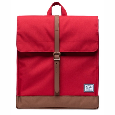 Rugzak Herschel Supply Co. City Mid-Volume Red Saddle Brown