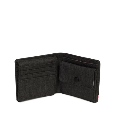 Portemonnee Herschel Supply Co. Hans Coin XL Black Crosshatch