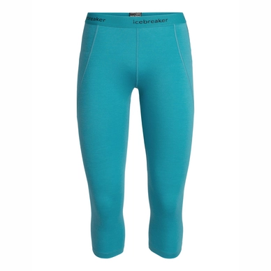 Legging Icebreaker Women 260 Zone Legless Arctic Teal Midnight Navy