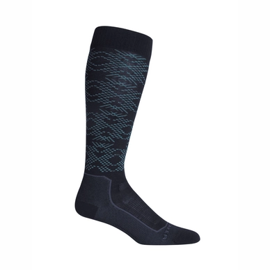 Ski Socks Icebreaker Women Ski Plus Ultralight OTC Crystalline Midnight Navy