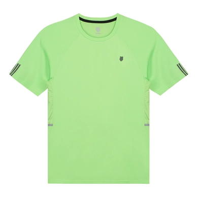 Tennisshirt K Swiss Men Hypercourt Crew 2 Soft Neon Green