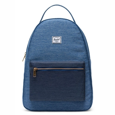 Rucksack Herschel Supply Co. Nova Mid-Volume Faded Denim Indigo Denim Blau