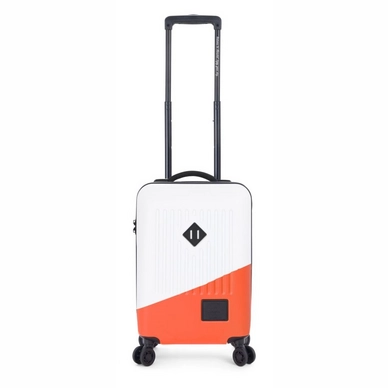 Travel Suitcase Herschel Supply Co. Trade Power Carry-On White Vermillion Orange