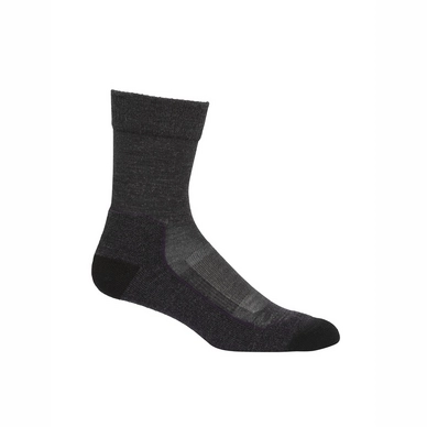 Wandelsokken Icebreaker Women Hike+ Light Crew Jet Heather