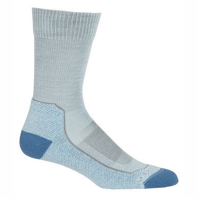 Socken Icebreaker Hike+ Light Crew Haze Azul Damen