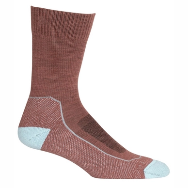 Socken Icebreaker Hike+ Light Crew Grape Haze Damen