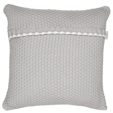 Sierkussenhoes Valencia Koeka Silver Grey (50 x 50 cm)