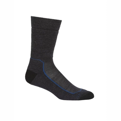 Chaussettes de Randonnée Icebreaker Men Hike+ Medium Crew Jet Heather