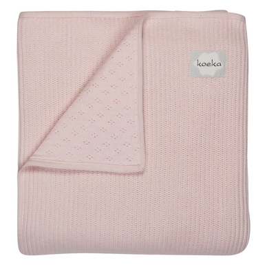 Babydeken Koeka Granada Water Pink Katoen