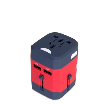 Travel Adapter Herschel Supply Co. Navy Red
