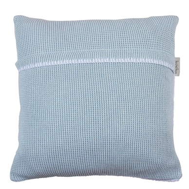 Sierkussenhoes Vizela Koeka Soft Blue (50 x 50 cm)