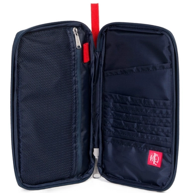 Travel Wallet Herschel Supply Co. Navy Red