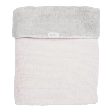 Babydeken Koeka Elba Pebble Silvergrey Teddy